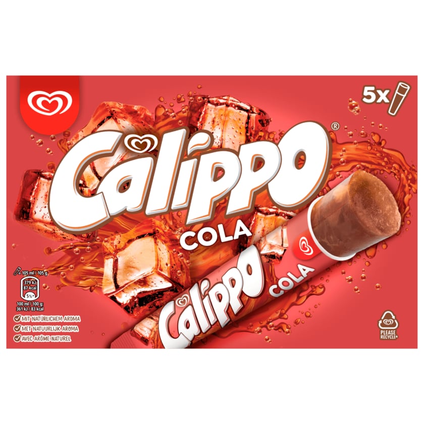 Langnese Calippo Cola Eis 5x105ml